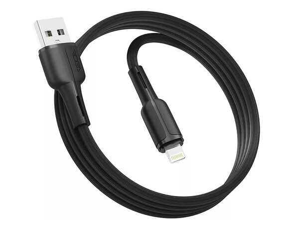 Кабель USB-Lightning Ridea RC-M131 Prima чорний 1 м картинка 2 в інтернет-магазині Аврора