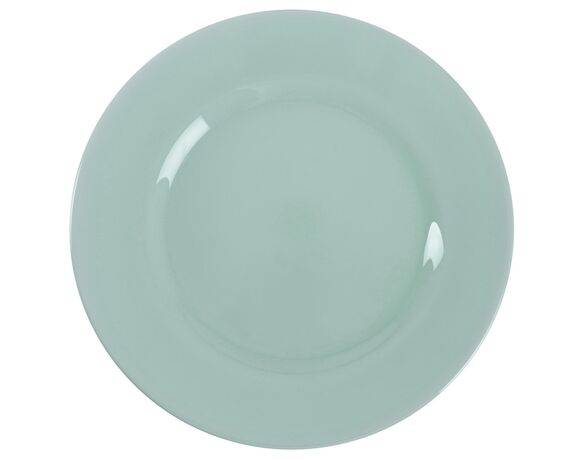 Тарілка десертна скляна LUMINARC PLUMI LIGHT TURQUOISE d=19 см Аврора вартість