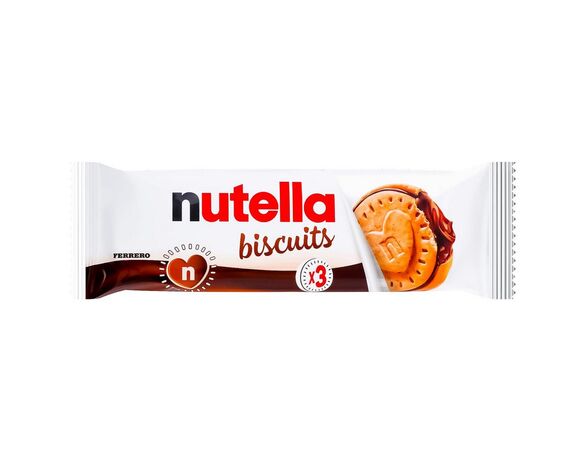 Печиво-сендвіч Nutella Biscuits з горіховою пастою, какао 41,4 г Аврора купити