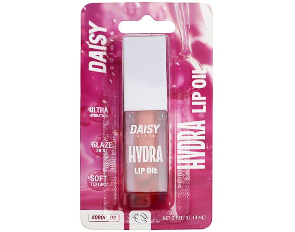 Олійка для губ DAISY COLORS Hydra №01 3 мл Аврора фото