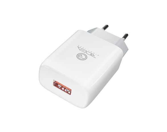 Пристрій зарядний мережевий Ridea RW-11111 MicroUSB 1 м білий Аврора картинка 3 купити