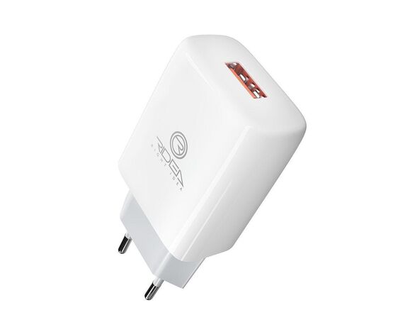 Пристрій зарядний мережевий Ridea RW-11111 MicroUSB 1 м білий Аврора картинка 4 відгуки