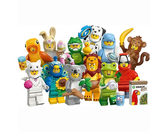 Конструктор дитячий LEGO Тварини серія 28, 7 деталей Аврора картинка 2 недорого