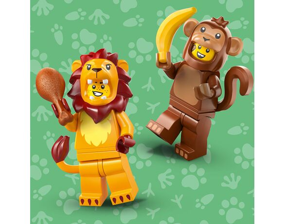 Конструктор дитячий LEGO Тварини серія 28, 7 деталей Аврора картинка 4 фото