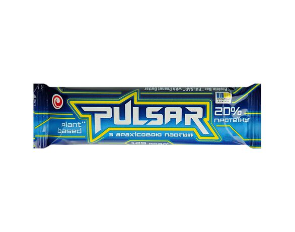 Батончик протеїновий SweeTale PULSAR з арахісовою пастою 27 г Аврора фото