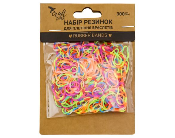 Набір резинок для плетіння браслетів Craft time Аврора відгуки