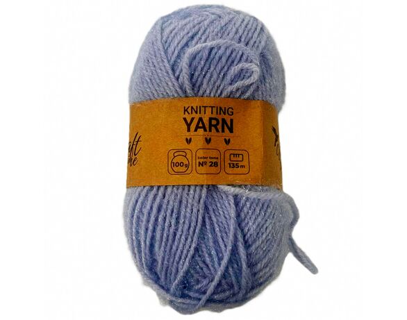 Пряжа для в'язання Craft time 100 г, 135 м тон №28 Аврора купити