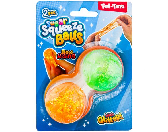 Набір іграшок-антистрес Toi-Toys М'ячики 2 шт Аврора вартість