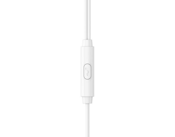 Навушники вакуумні дротові гарнітурні HAVIT E339C USB-C білі картинка 4 в Аврорі
