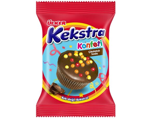 Мафін шоколадний ULKER KEKSTRA Конфеті 38 г Аврора відгуки