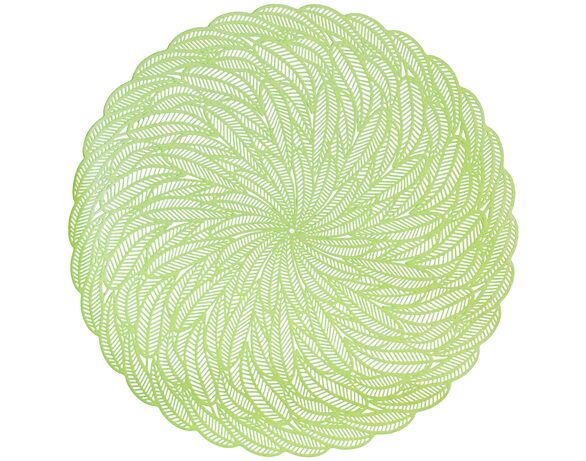 Серветка настільна порційна кругла Excellent Houseware арт.B04222770 Аврора картинка 2 ціна