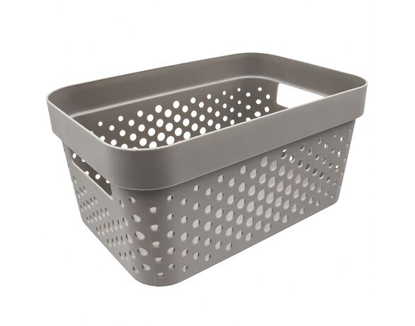 Кошик для зберігання пластиковий без кришки Storage Solutions 25,5х17,3 см Аврора картинка 3 ціна