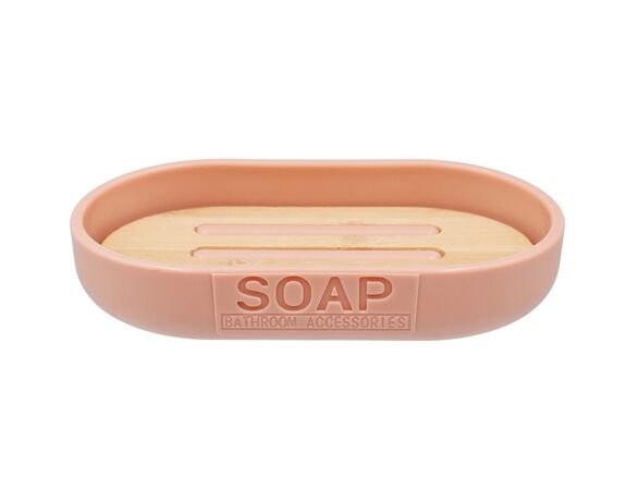Мильниця пластик+бамбук Bathroom Solutions Аврора відгуки