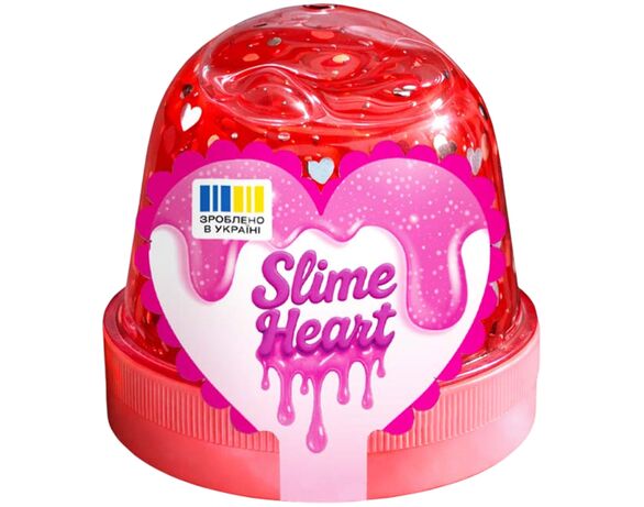 Іграшка-слайм з блискітками Lovin Slime Heart 120 мл Аврора вартість