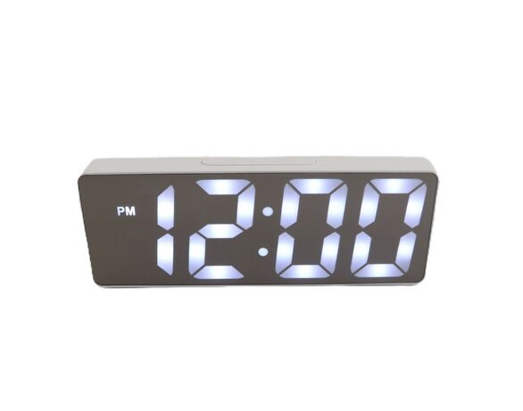 Годинник настільний LED на батарейках та USB WonderTime Аврора дешево