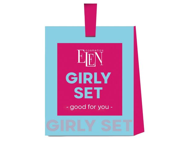 Набір для догляду за тілом ELEN cosmetics Girly: гель, лосьйон в інтернет-магазині Аврора