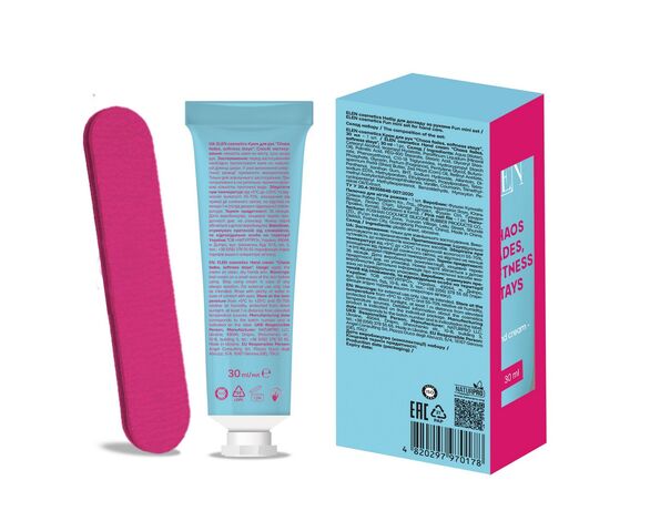 Набір для догляду за руками ELEN cosmetics Fun mini: крем, пилочка картинка 2 в Аврорі