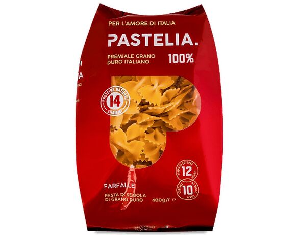 Вироби макаронні фігурні PASTELIA Метелики 400 г Аврора купити