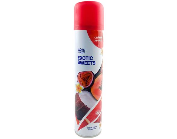 Освіжувач повітря WELLI Exotic Sweets 300 мл в Аврорі
