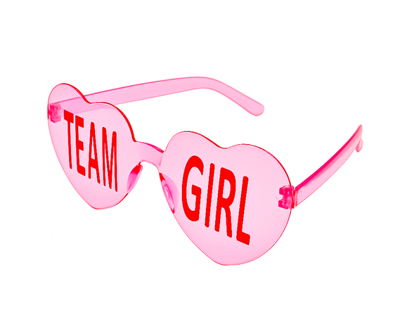 Окуляри тематичні для гендерної вечірки Team Girl Аврора картинка 2 фото