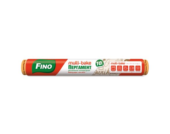 Пергамент для випікання антипригарний FINO Multi-bake 29 см х 10 м Аврора купити