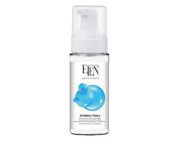 Пінка для інтимної гігієни ELEN cosmetics Antioxidant Делікатна 150 мл Аврора фото