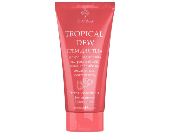 Крем для тіла зволожуючий The Lab Beauty Tropical Dew 200 мл в інтернет-магазині Аврора