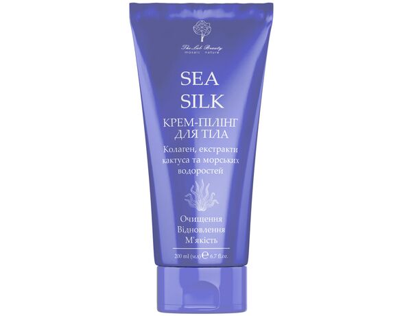 Крем-пілінг для тіла The Lab Beauty Sea Silk 200 мл Аврора вартість