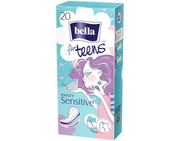 Прокладки щоденні Bella for teens Sensitive 20 штук в Аврорі