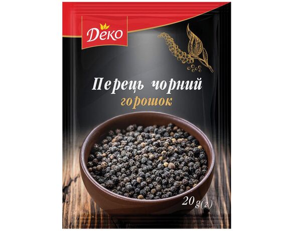 Перець чорний горошок ДЕКО 20 г в Аврорі