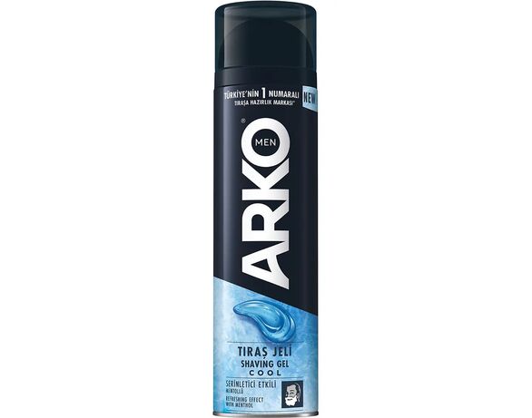 Гель для гоління ARKO Cool 200 мл Аврора картинка 2 відгуки