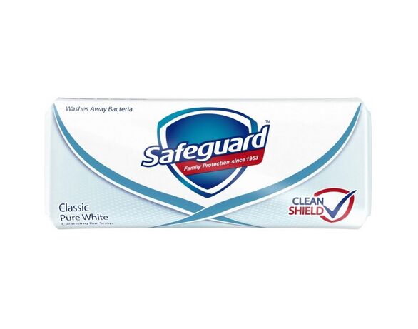 Мило туалетне тверде Safeguard Класичне бiле 90г Аврора з доставкою