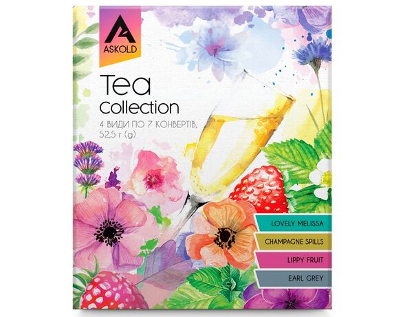 Набір чаю ASKOLD Tea Collection 28 шт/пачка 52,5 г в Аврорі