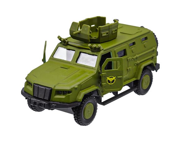 Автомодель ігровий металевий TechnoDrive Шеврони Героїв КОЗАК 2М1 Аврора картинка 2 ціна
