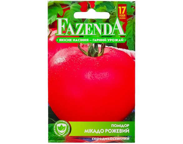 Насіння Помідор середньостиглий FAZENDA Мікадо рожевий 0,1 г Аврора ціна