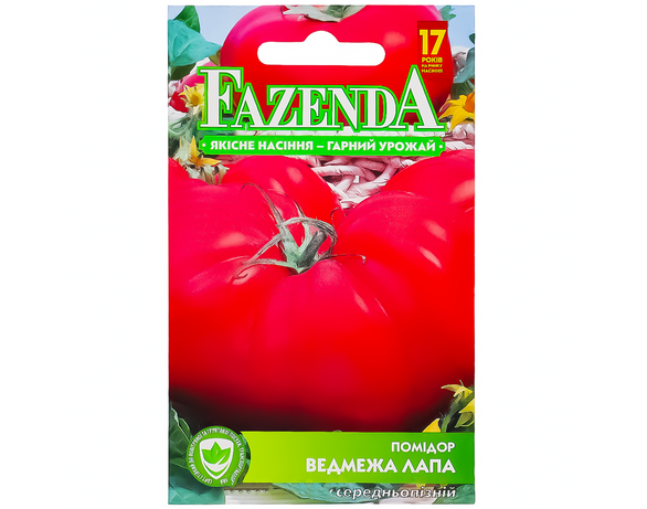Насіння Помідор середньопізній FAZENDA Ведмежа лапа 0,1 г Аврора недорого