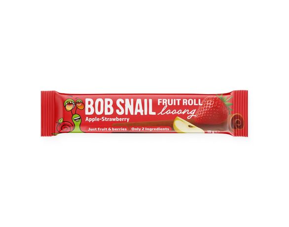 Цукерка натуральна фруктово-ягідна BOB SNAIL Яблучно-полунична 15 г Аврора дешево