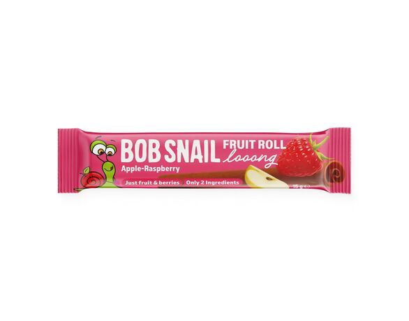 Цукерка натуральна фруктово-ягідна BOB SNAIL Яблучно-малинова 15 г в інтернет-магазині Аврора