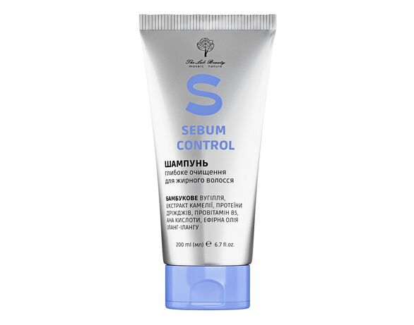 Шампунь для жирного волосся The Lab Beauty Sebum Control 200 мл в інтернет-магазині Аврора