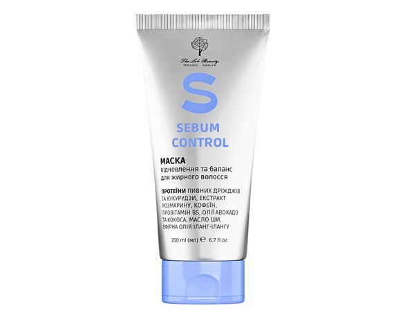 Маска для жирного волосся The Lab Beauty Sebum Control Відновлення 200 мл в Аврорі