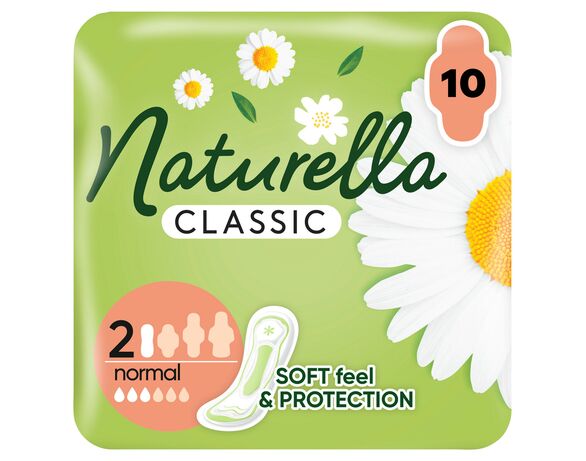 Прокладки гігієнічні NATURELLA Classic Camomile Normal 10 шт/пач Аврора картинка 2 дешево
