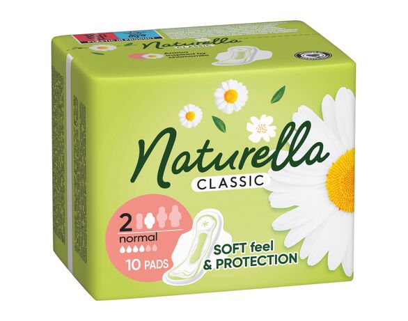 Прокладки гігієнічні NATURELLA Classic Camomile Normal 10 шт/пач Аврора картинка 3 купити