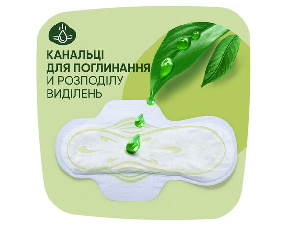 Прокладки гігієнічні NATURELLA Classic Camomile Normal 10 шт/пач Аврора картинка 4 фото