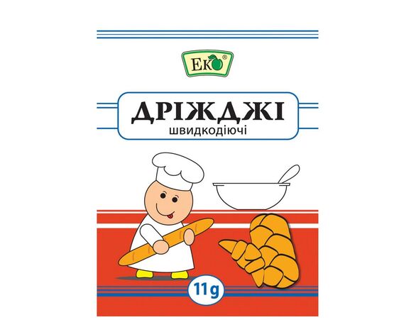Дріжджі сухі швидкодіючі ЕКО 11 г Аврора купити