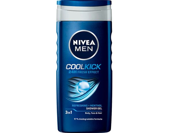 Гель для душу чоловічий Nivea Екстремальна свіжість, 250 мл Аврора каталог