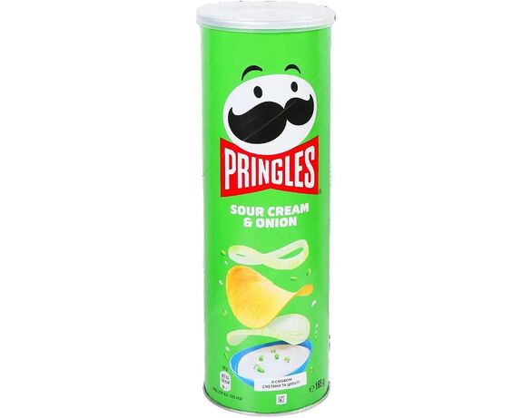 Чипси картопляні PRINGLES Сметана та цибуля 165 г Аврора фото