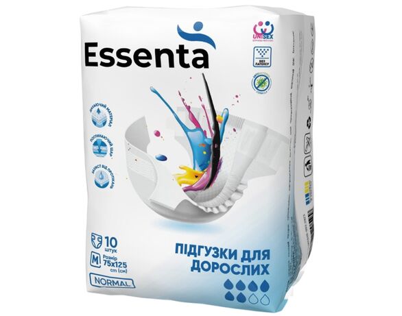 Підгузки для дорослих Essenta Normal М 75-125 см,10шт/уп в інтернет-магазині Аврора