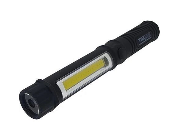 Ліхтарик ручний LED на батарейках Trixline TR C220 чорний картинка 2 в інтернет-магазині Аврора