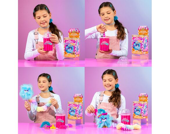 Іграшка м'яка колекційна COTTON CANDYKINS W2 Пухнастий улюбленець картинка 4 в інтернет-магазині Аврора