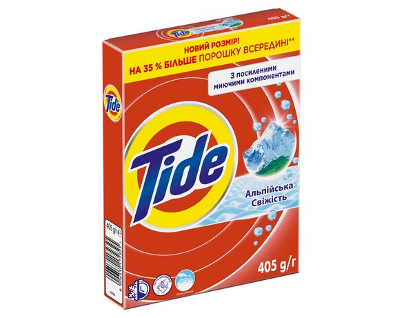 Порошок для ручного прання TIDE Альпійська свіжість 405 г Аврора відгуки